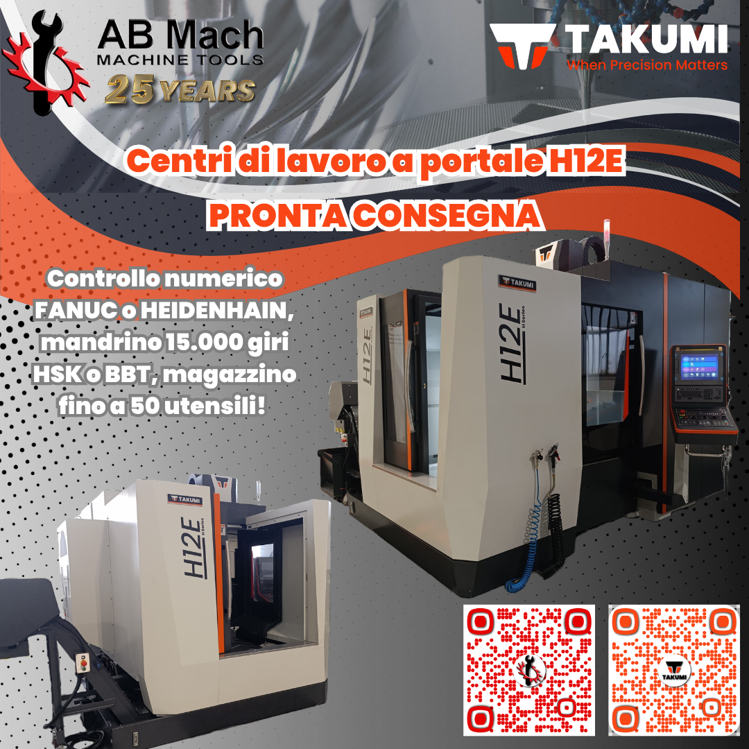 Centri di lavoro a portale H12E